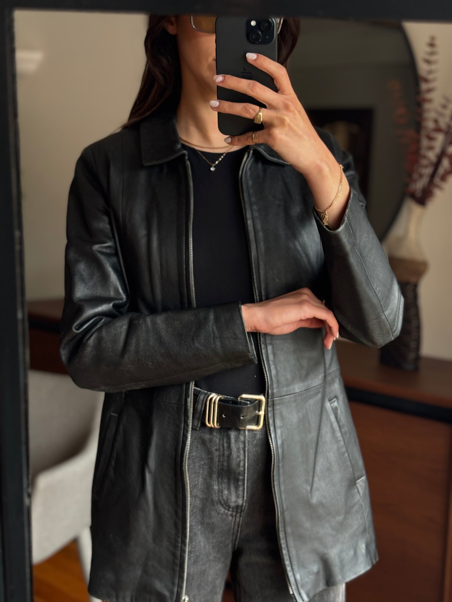 Black Leather Jacket