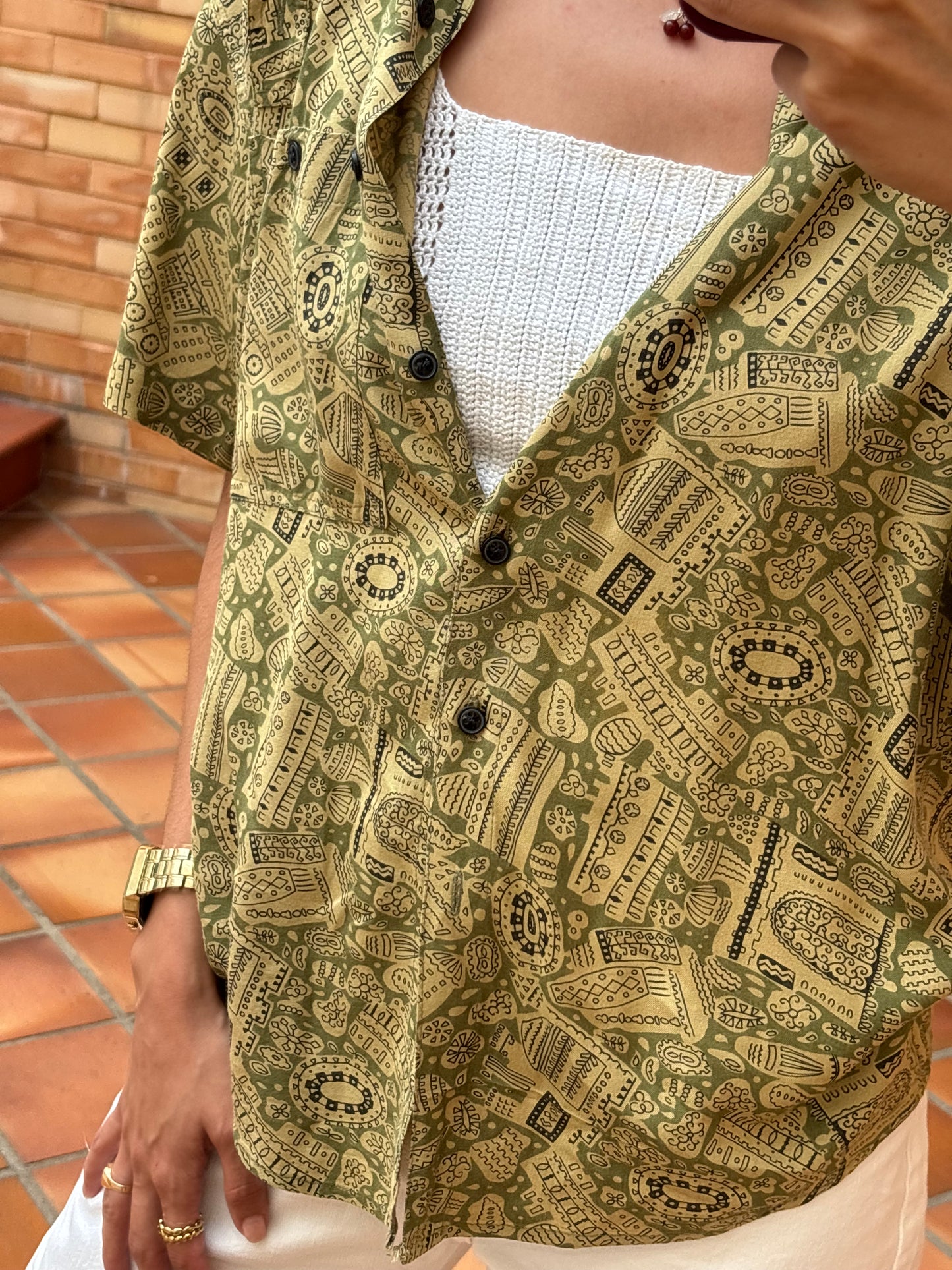Camisa Vintage