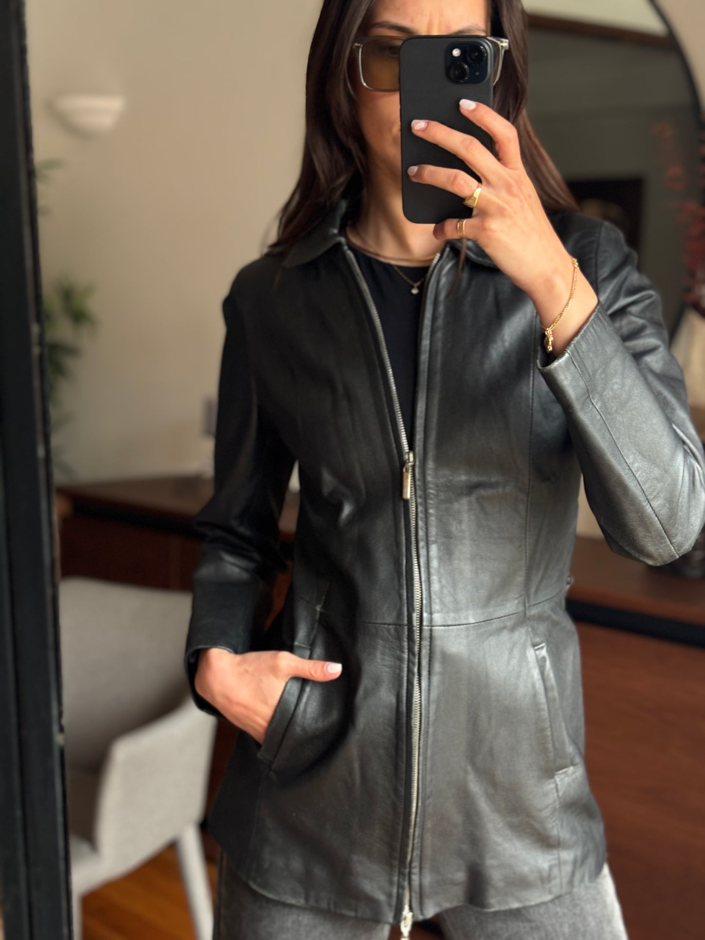 Black Leather Jacket