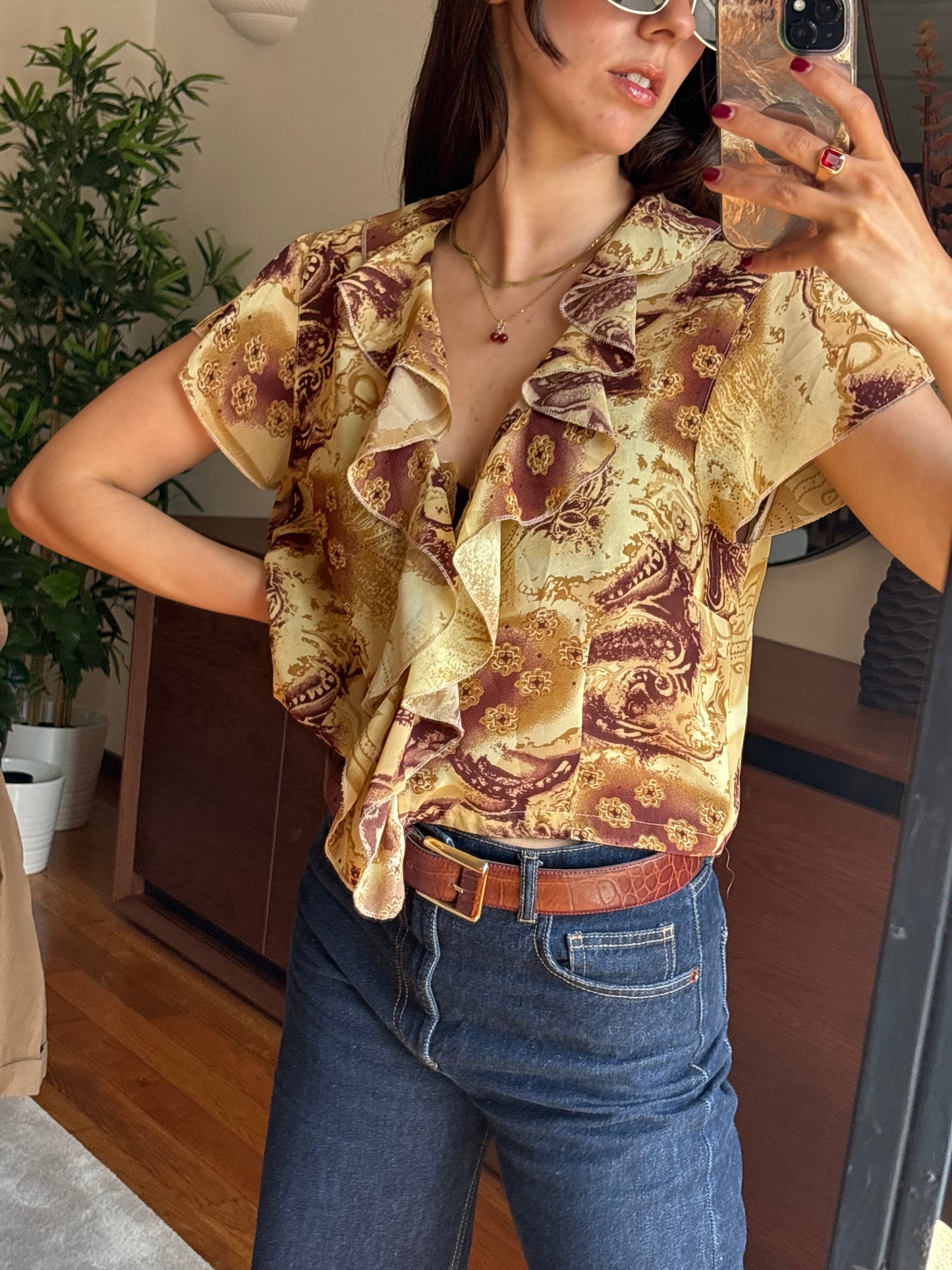 Camisa Cropped