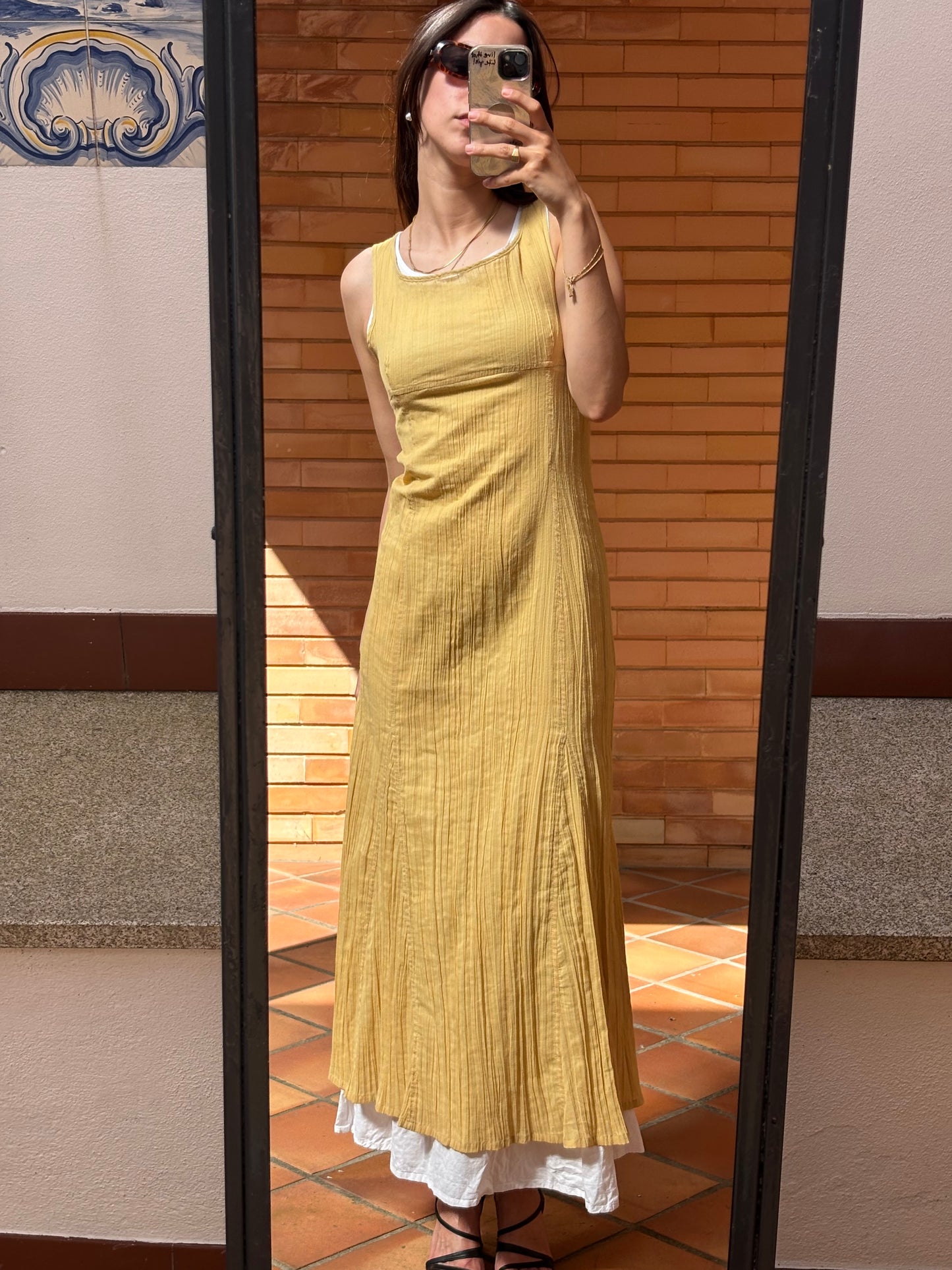 Vestido Maxi Algodão