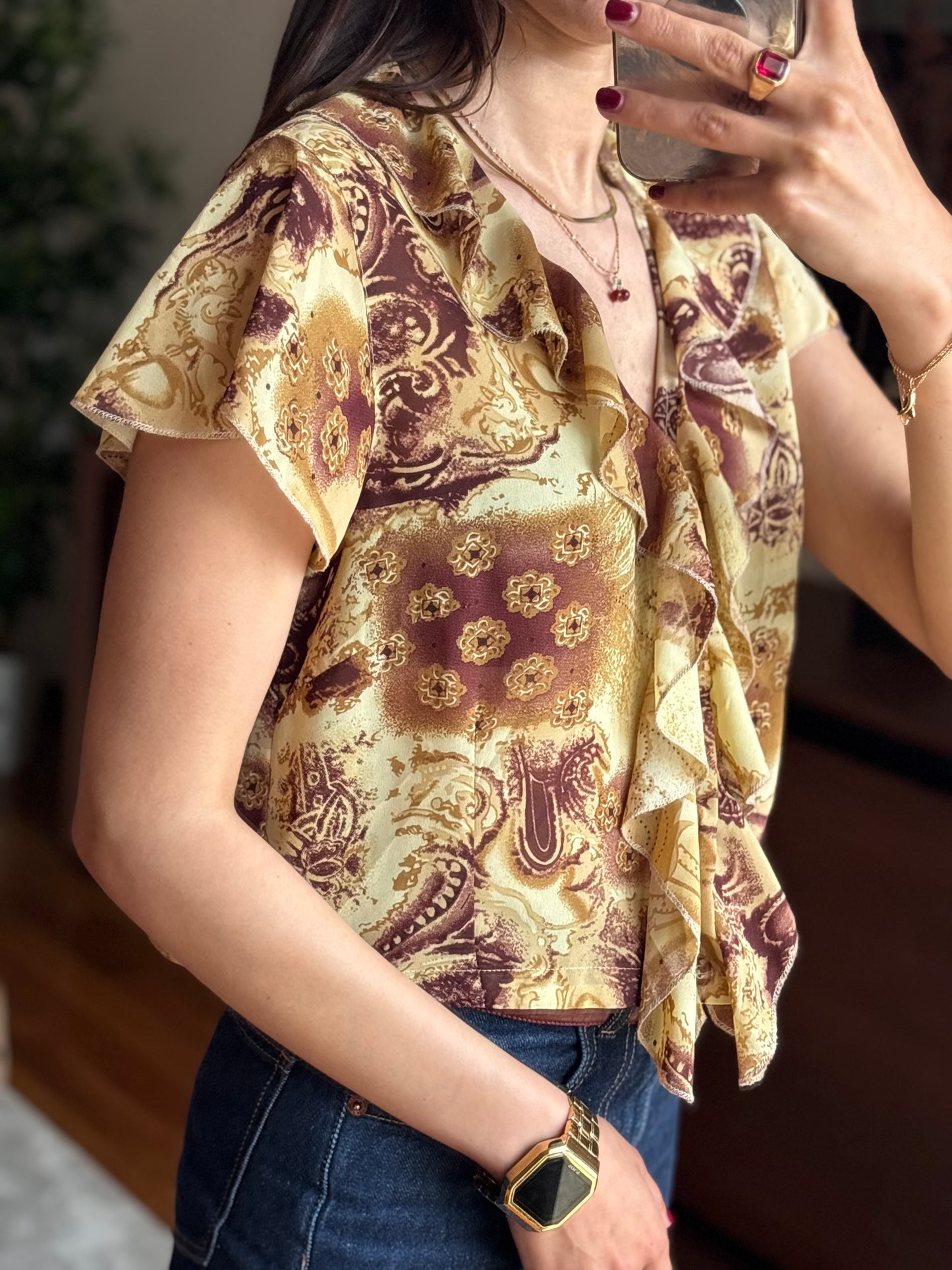 Camisa Cropped