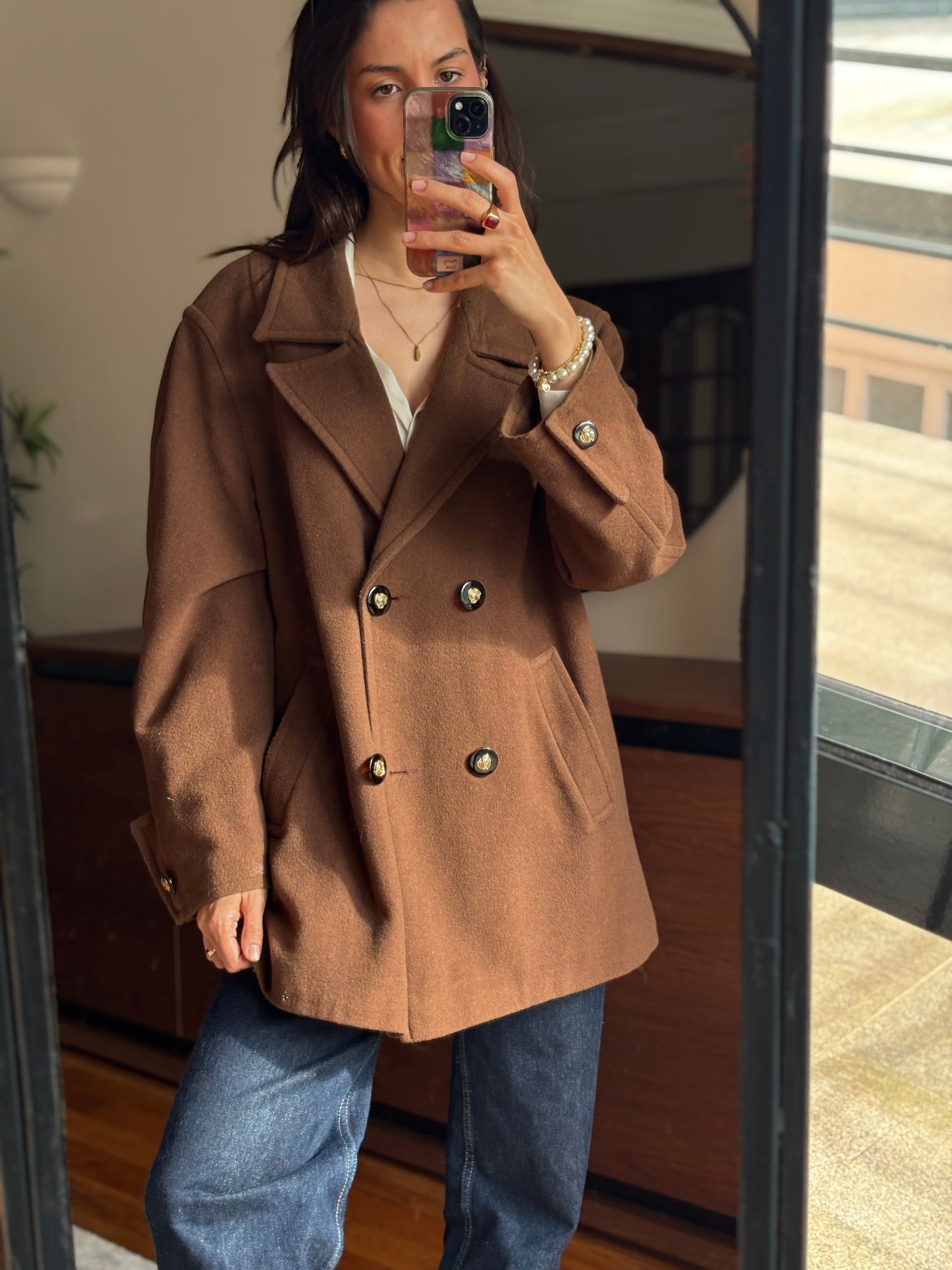 Brown Wool Coat