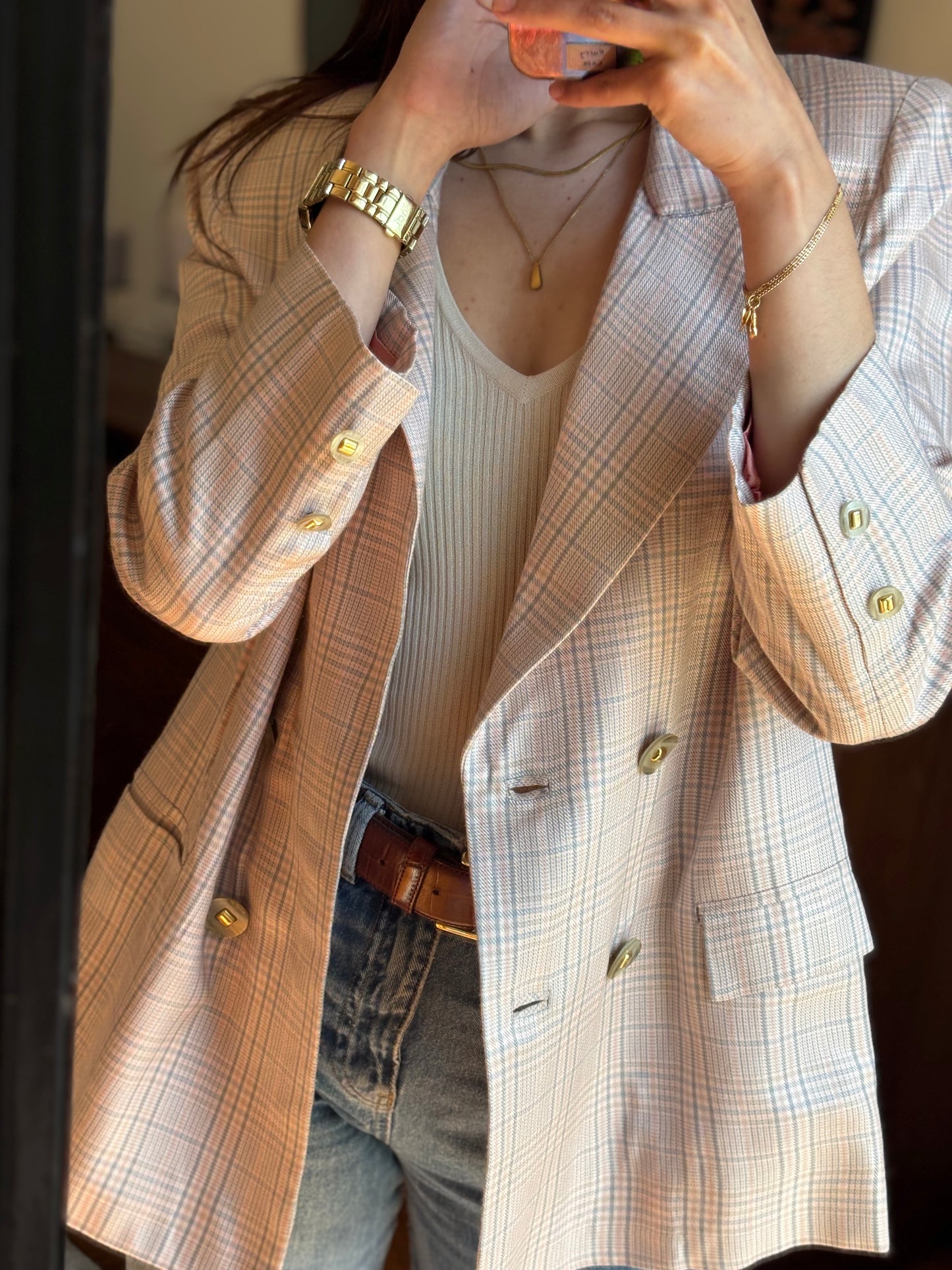 Pink Blazer