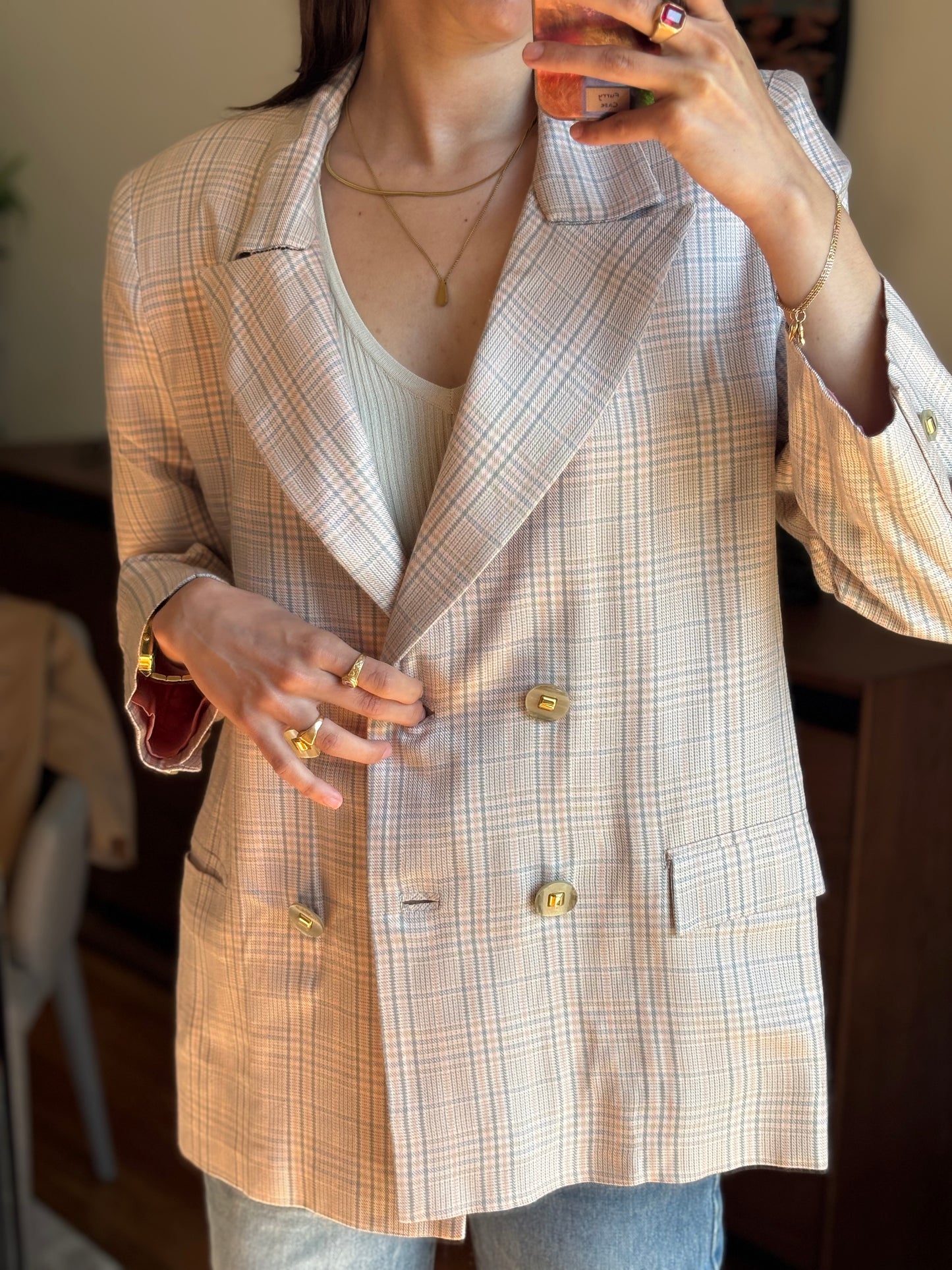 Pink Blazer