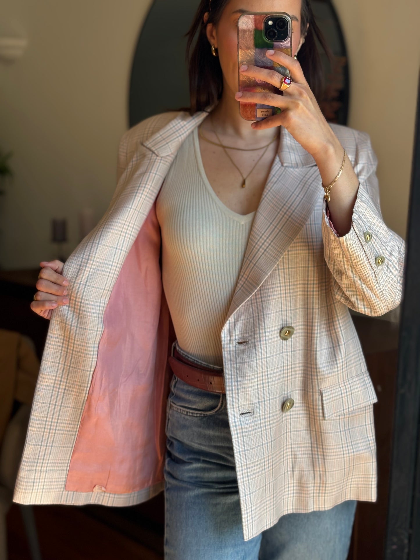 Pink Blazer
