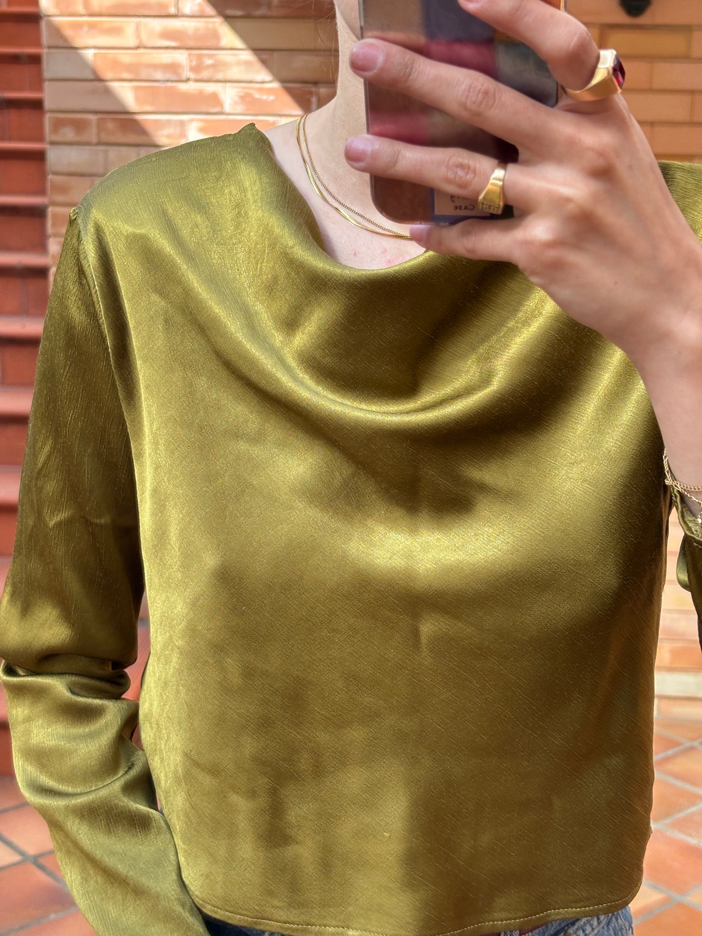 Blusa Drapeada