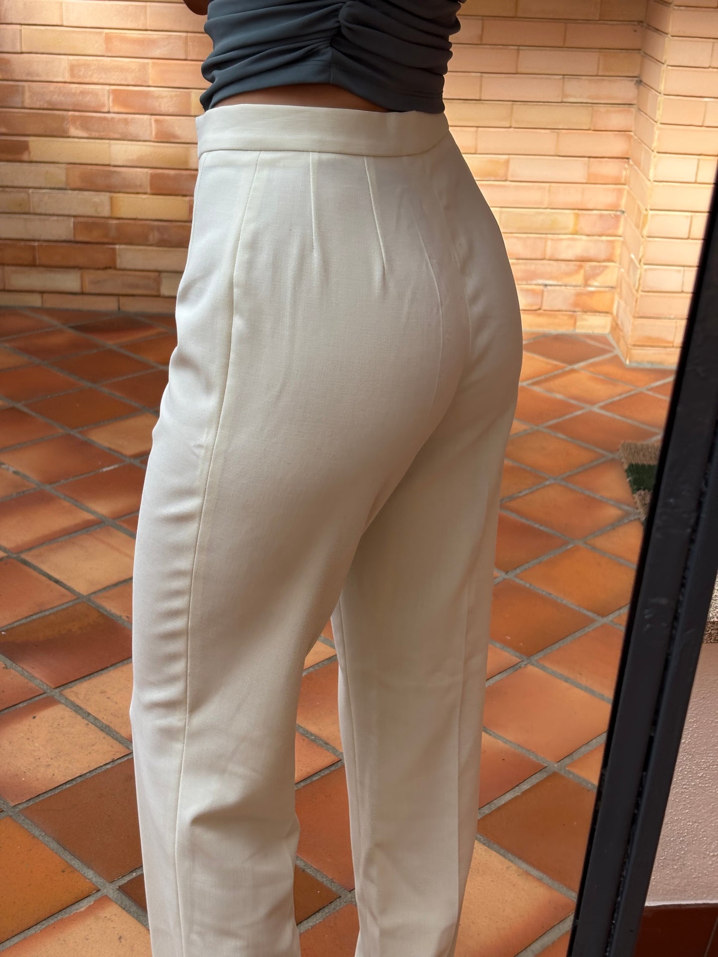 Calças Fato off White