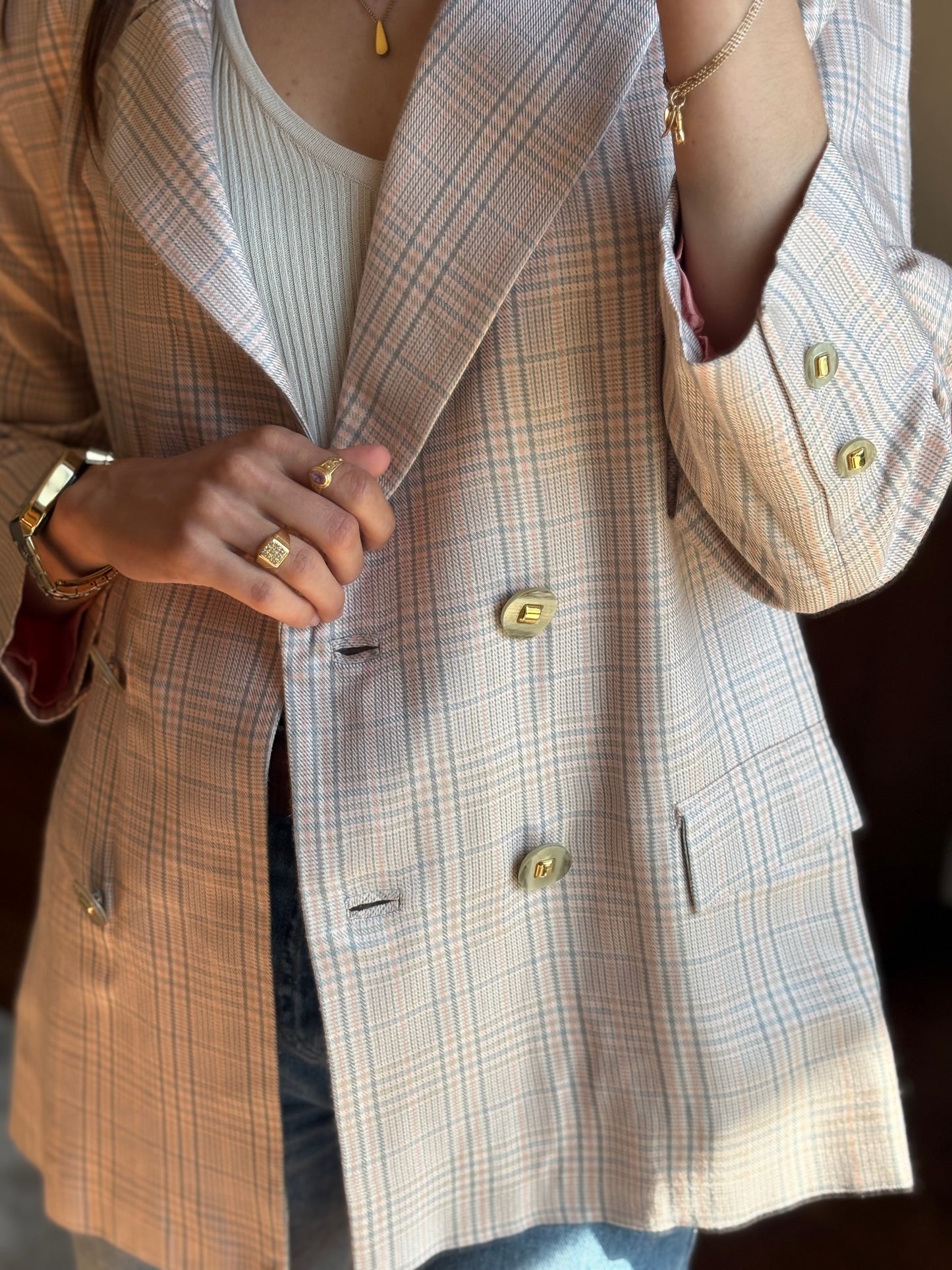 Pink Blazer