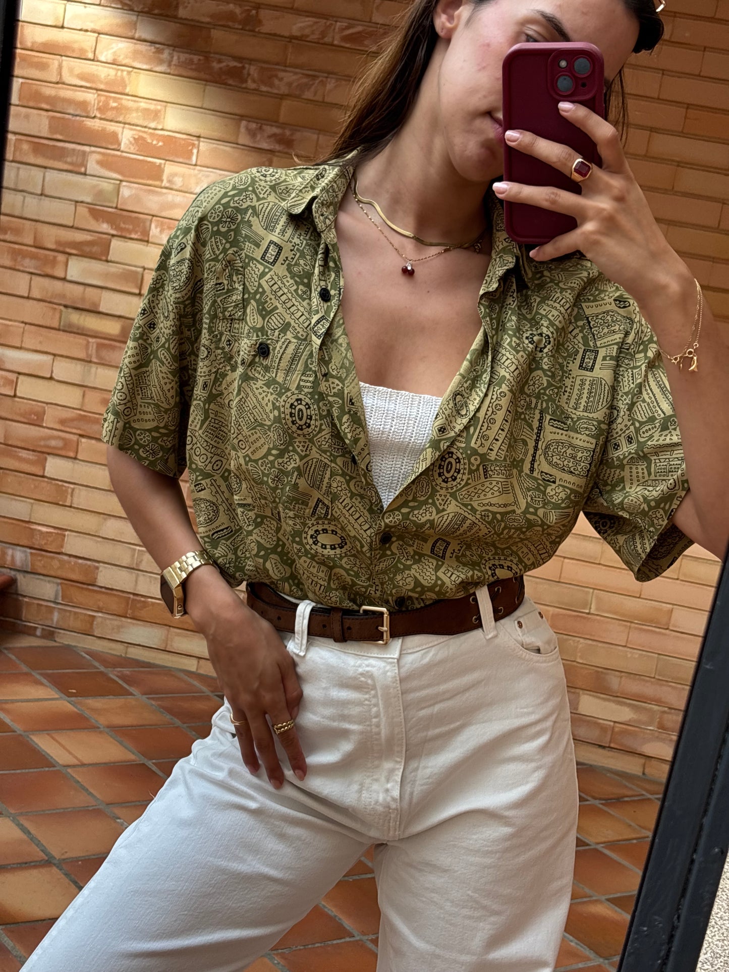 Camisa Vintage