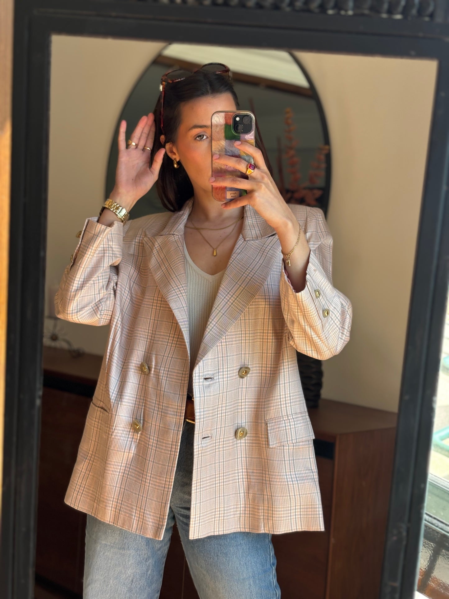 Pink Blazer