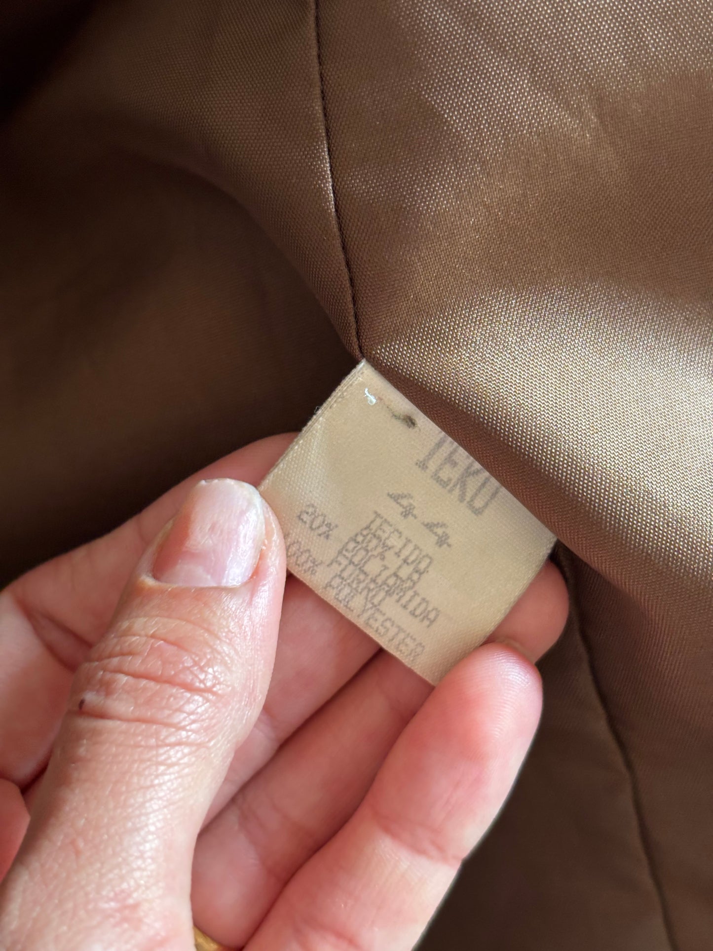 Brown Wool Coat