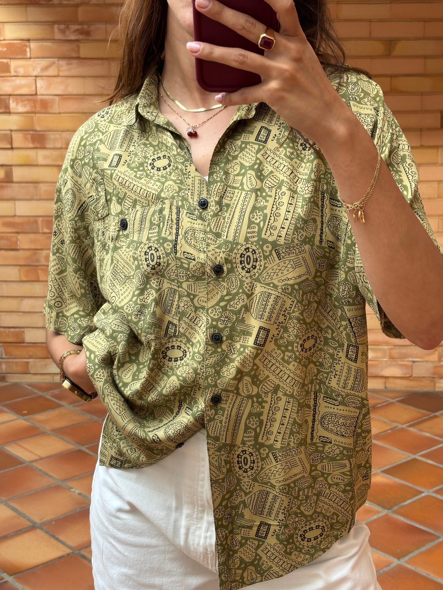 Camisa Vintage