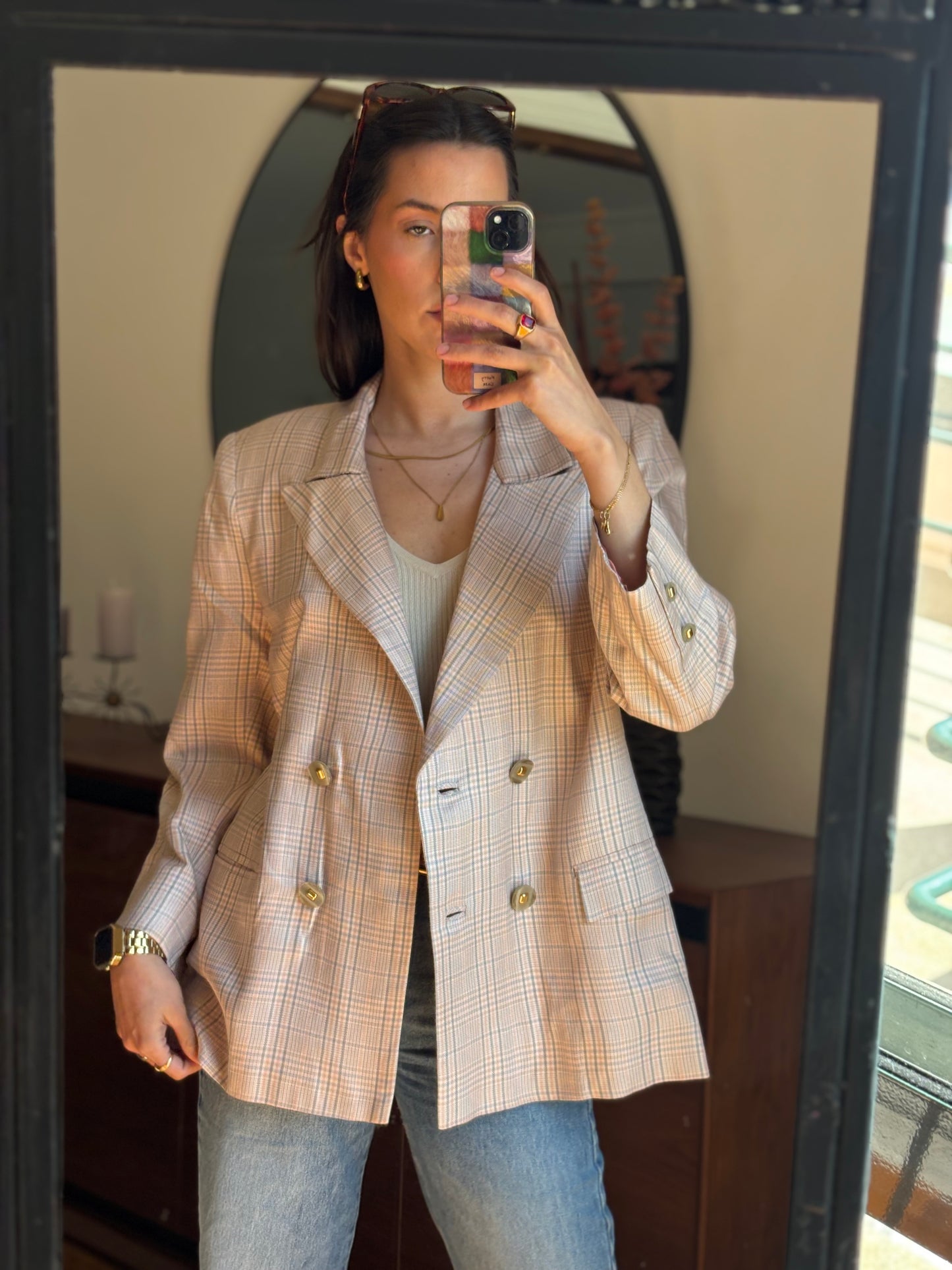 Pink Blazer