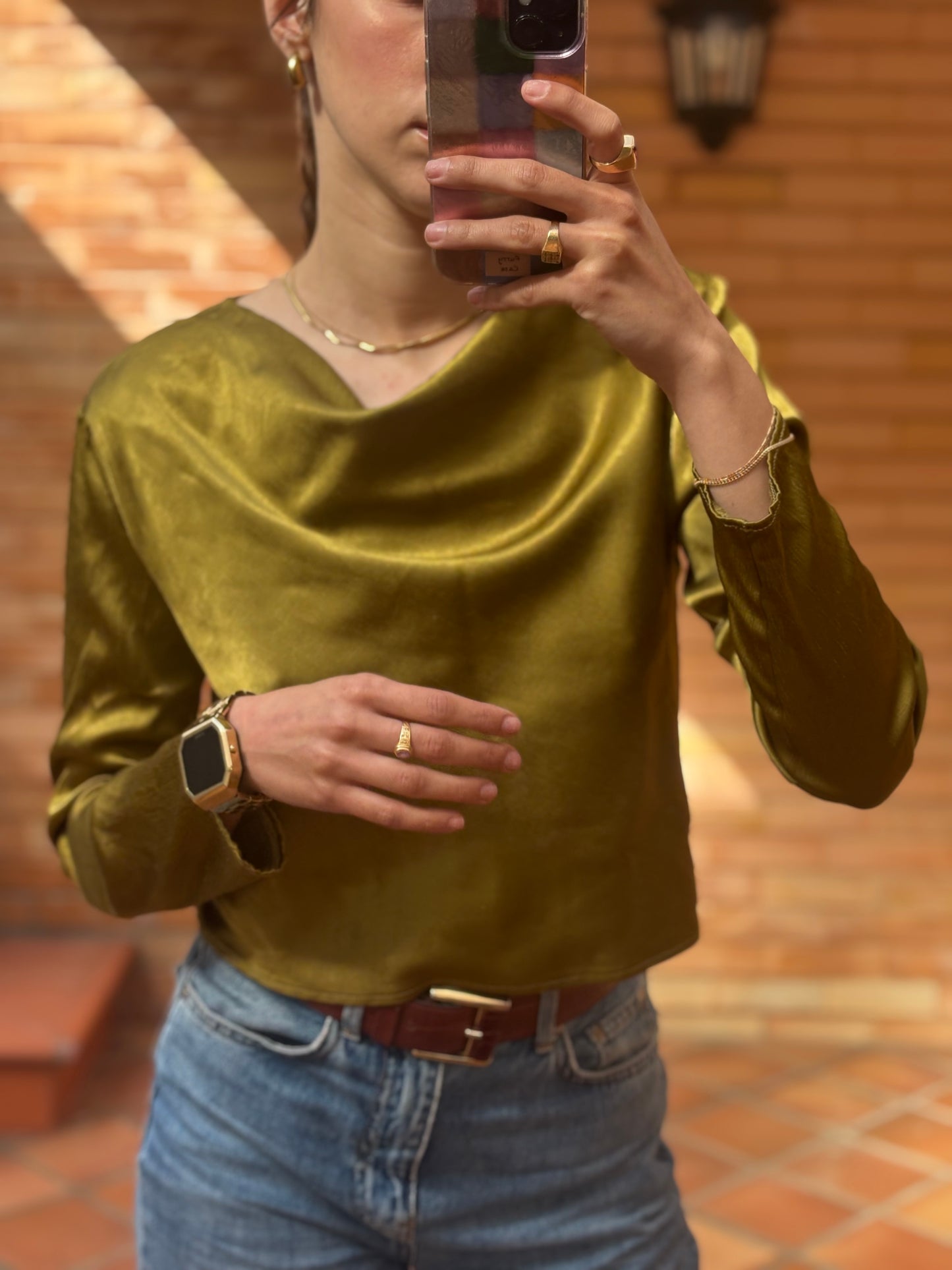 Blusa Drapeada