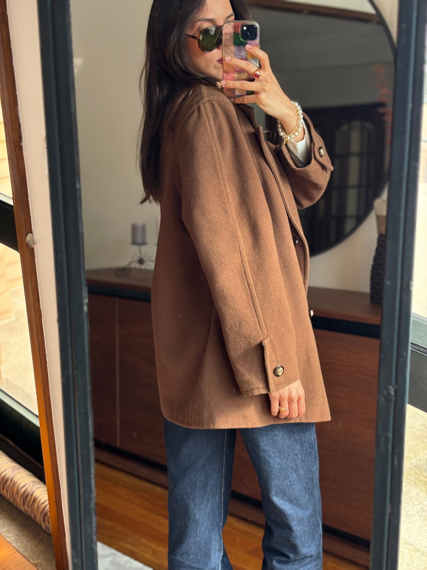 Brown Wool Coat
