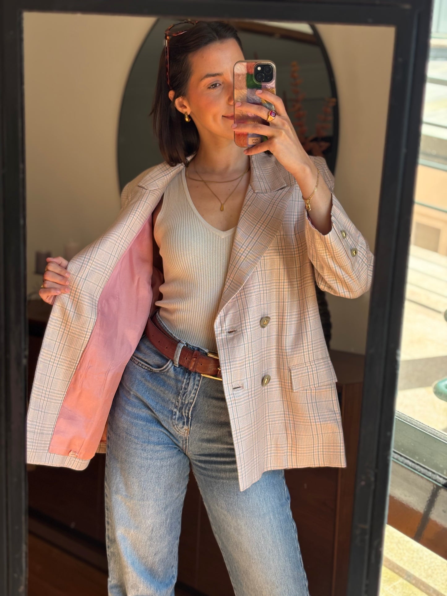 Pink Blazer
