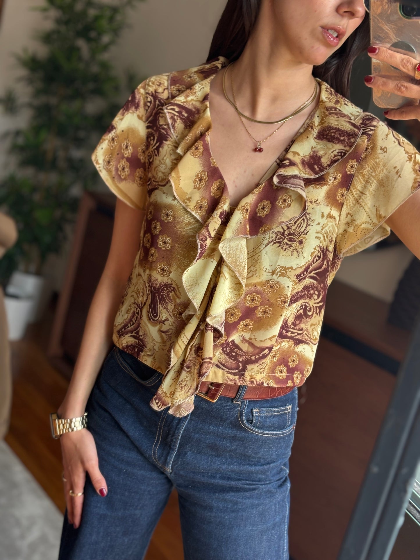 Camisa Cropped