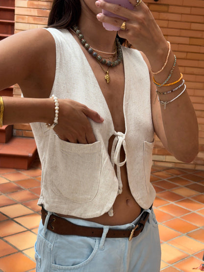 Colete Mistura Linho