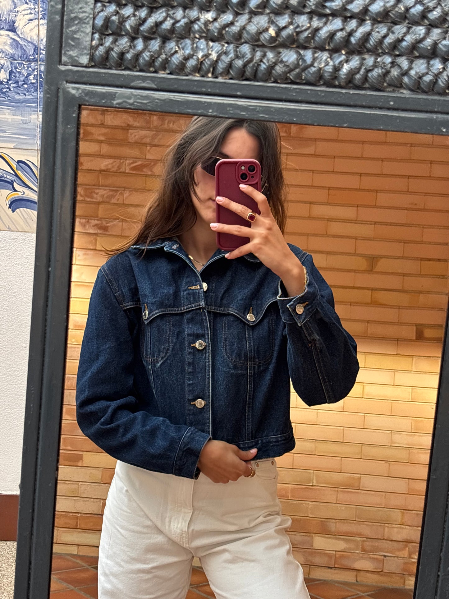 Cropped Vintage Denim