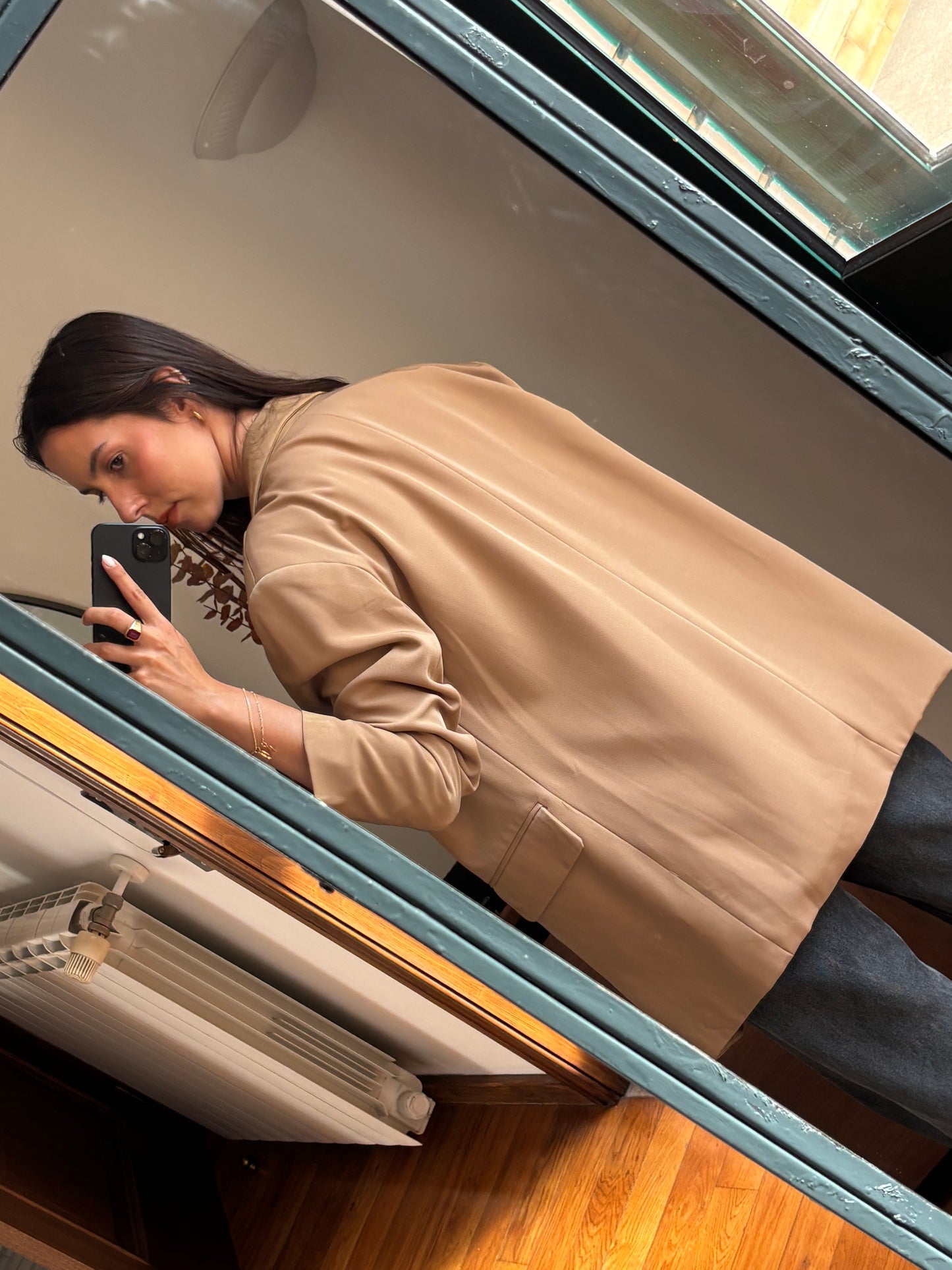 Blazer Camel Stradivarius