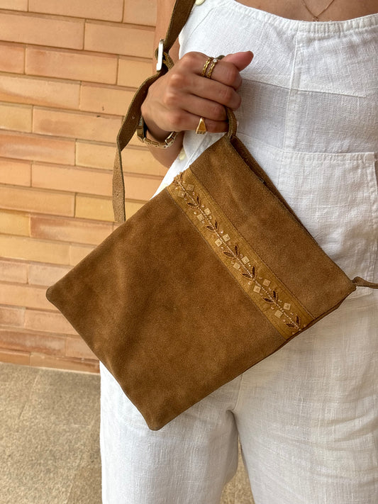 Mala Vintage Camurça