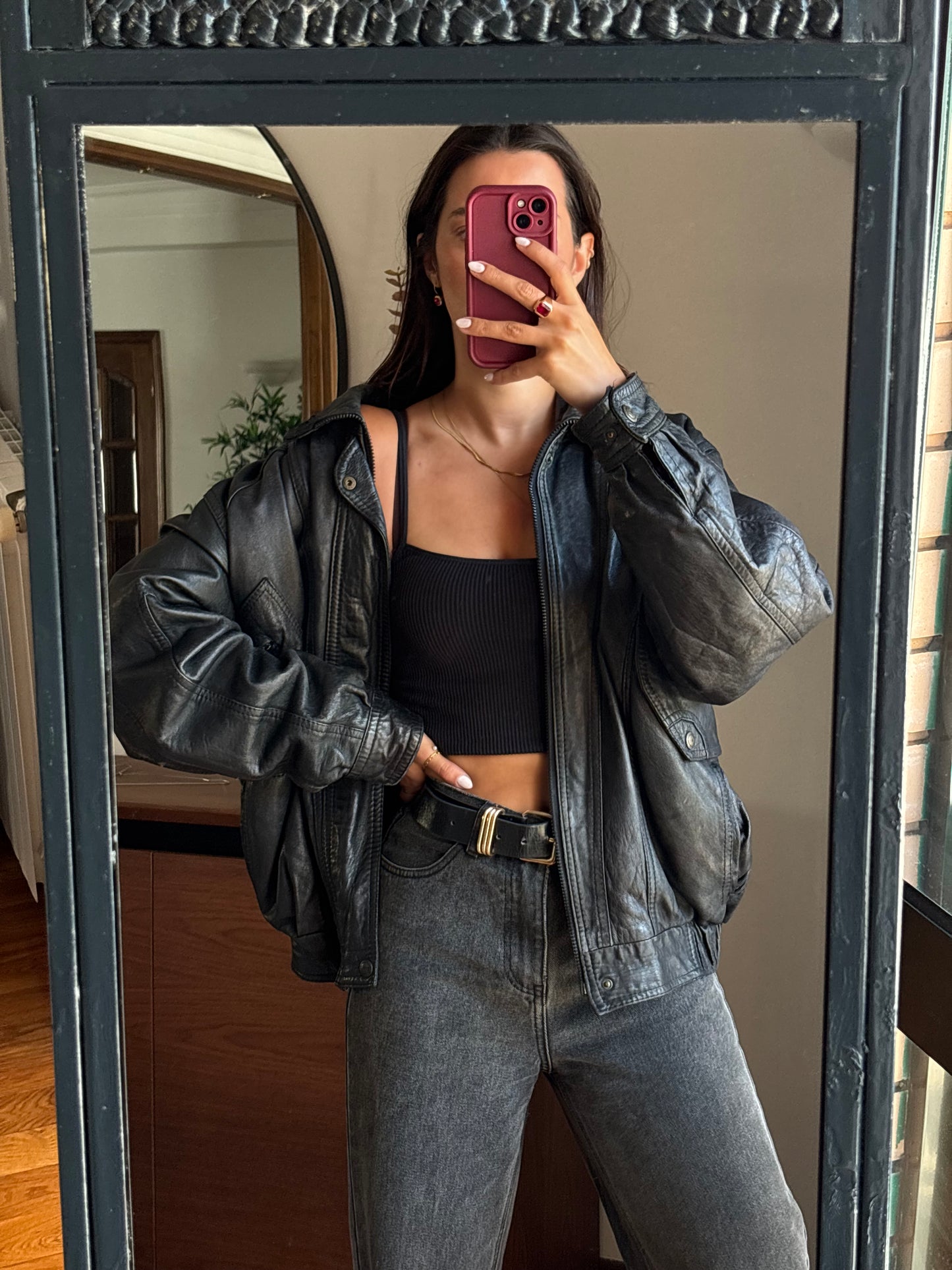Vintage Leather Jacket