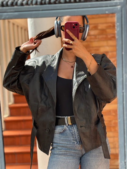 Faux Leather Jacket