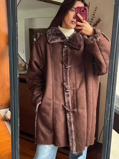 Casaco Suede Vintage Forrado