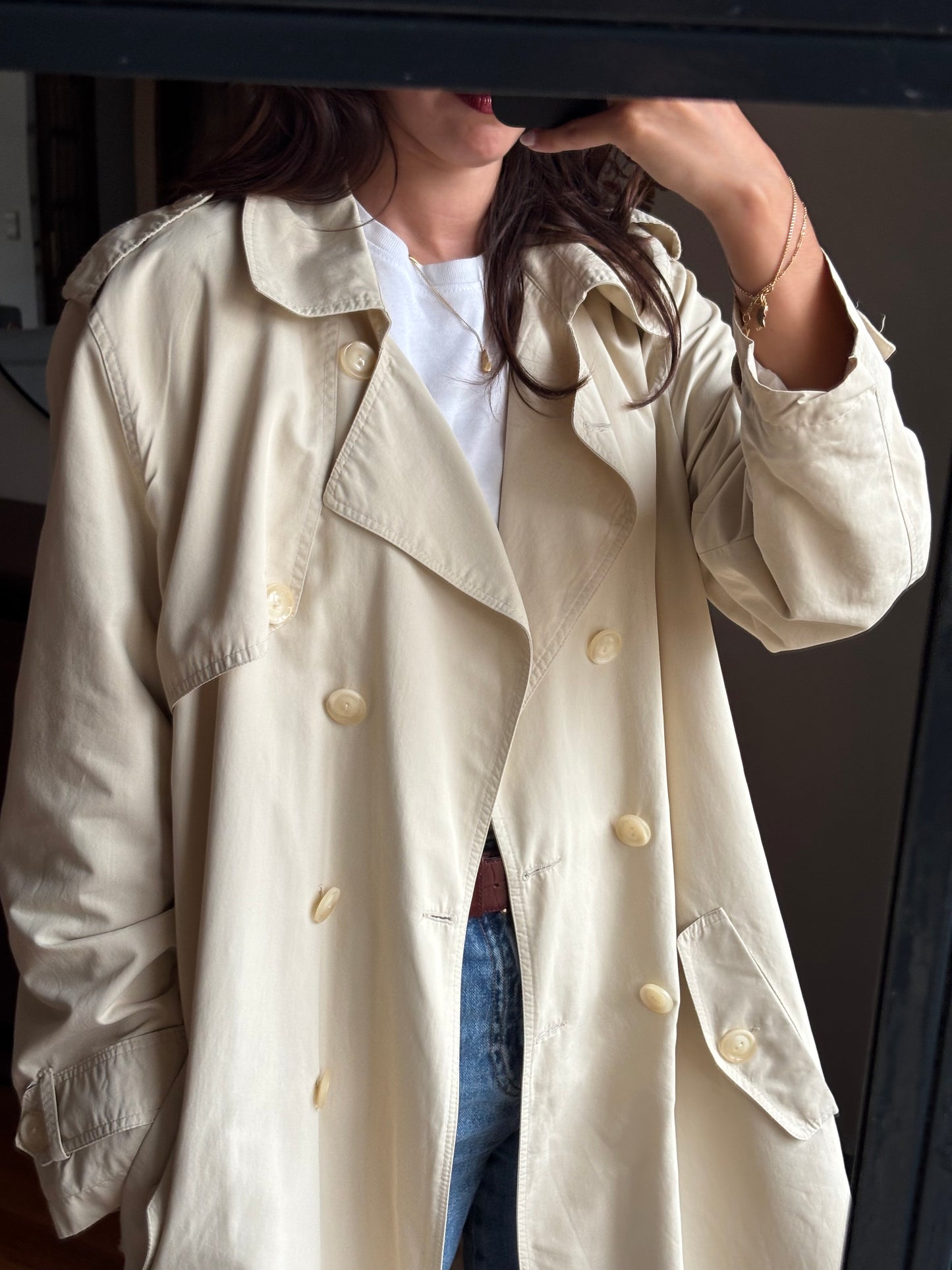 Trench Coat Vintage Paris