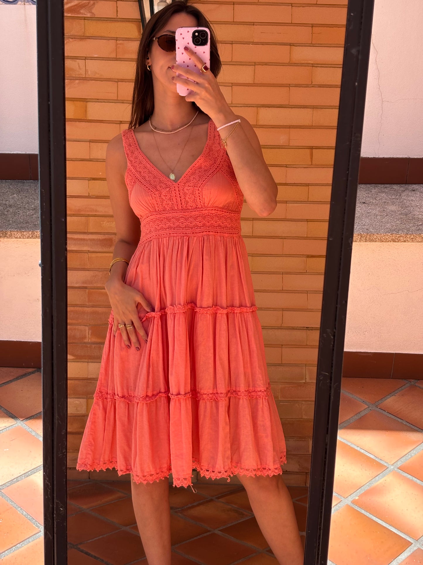Vestido Midi Algodão