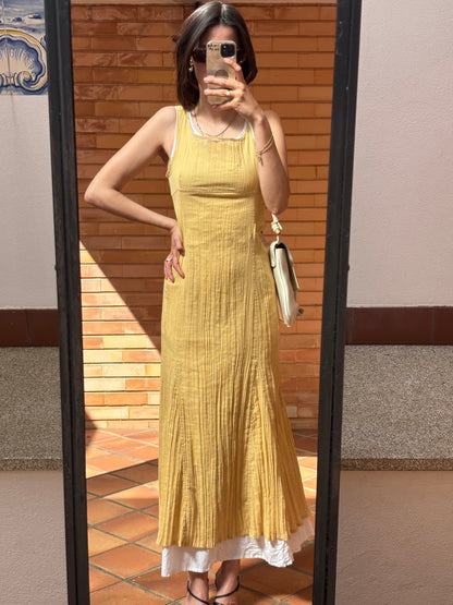 Vestido Maxi Algodão