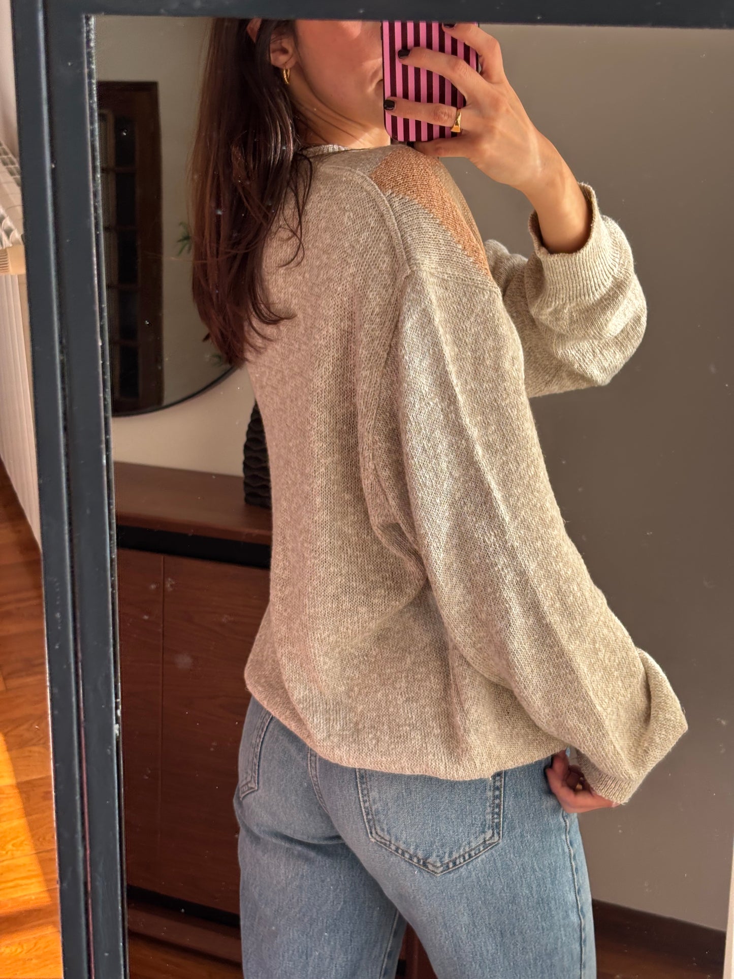 Malha Mistura Linho Seda e Algodão