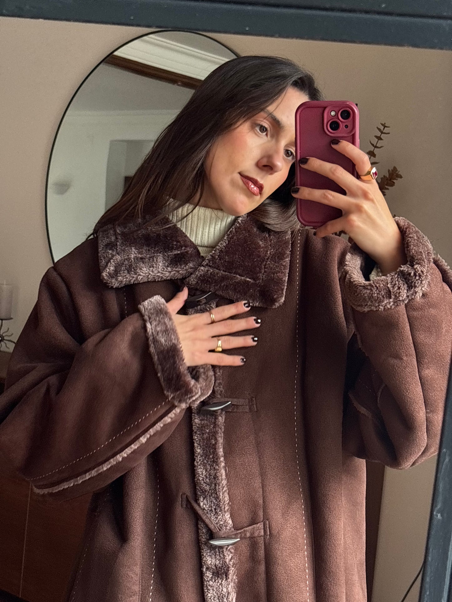 Casaco Suede Vintage Forrado