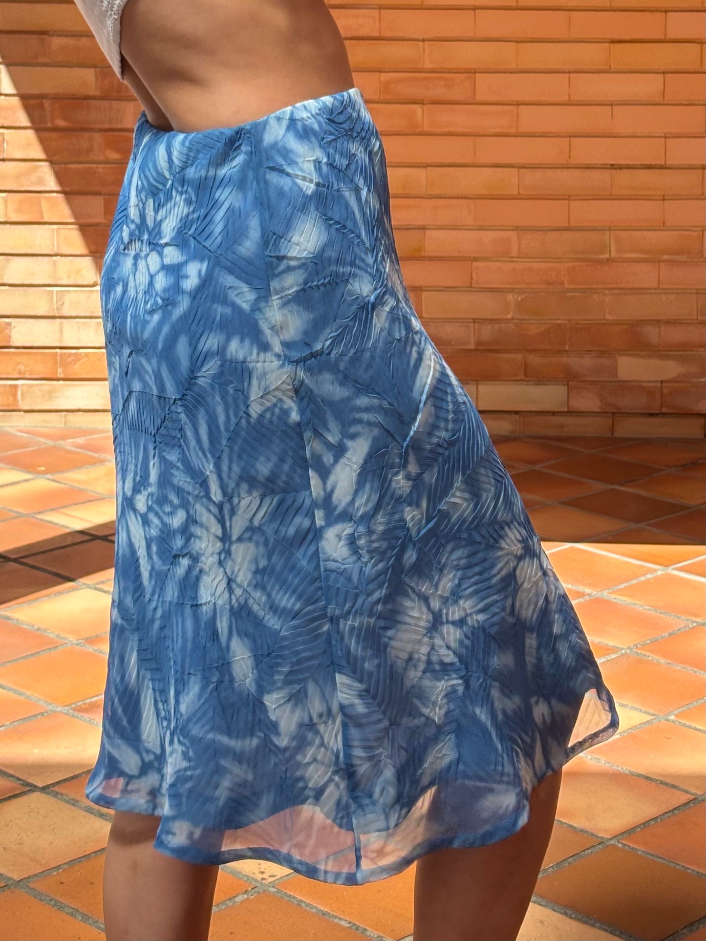 Saia Midi Tie-Dye