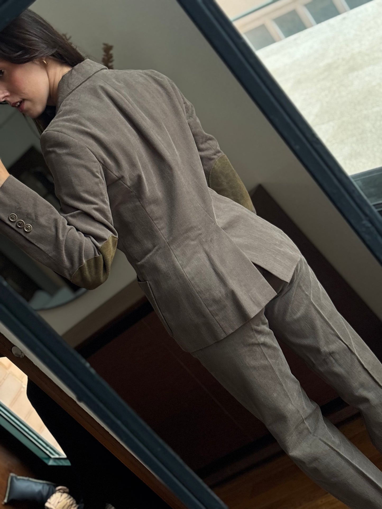 Zara Suit Cotton Brown