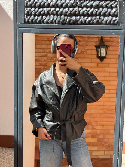 Faux Leather Jacket