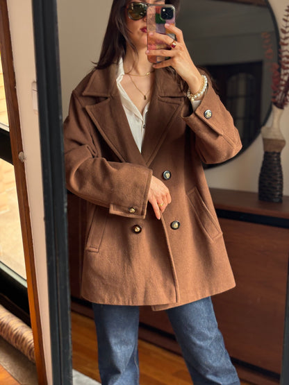 Brown Wool Coat