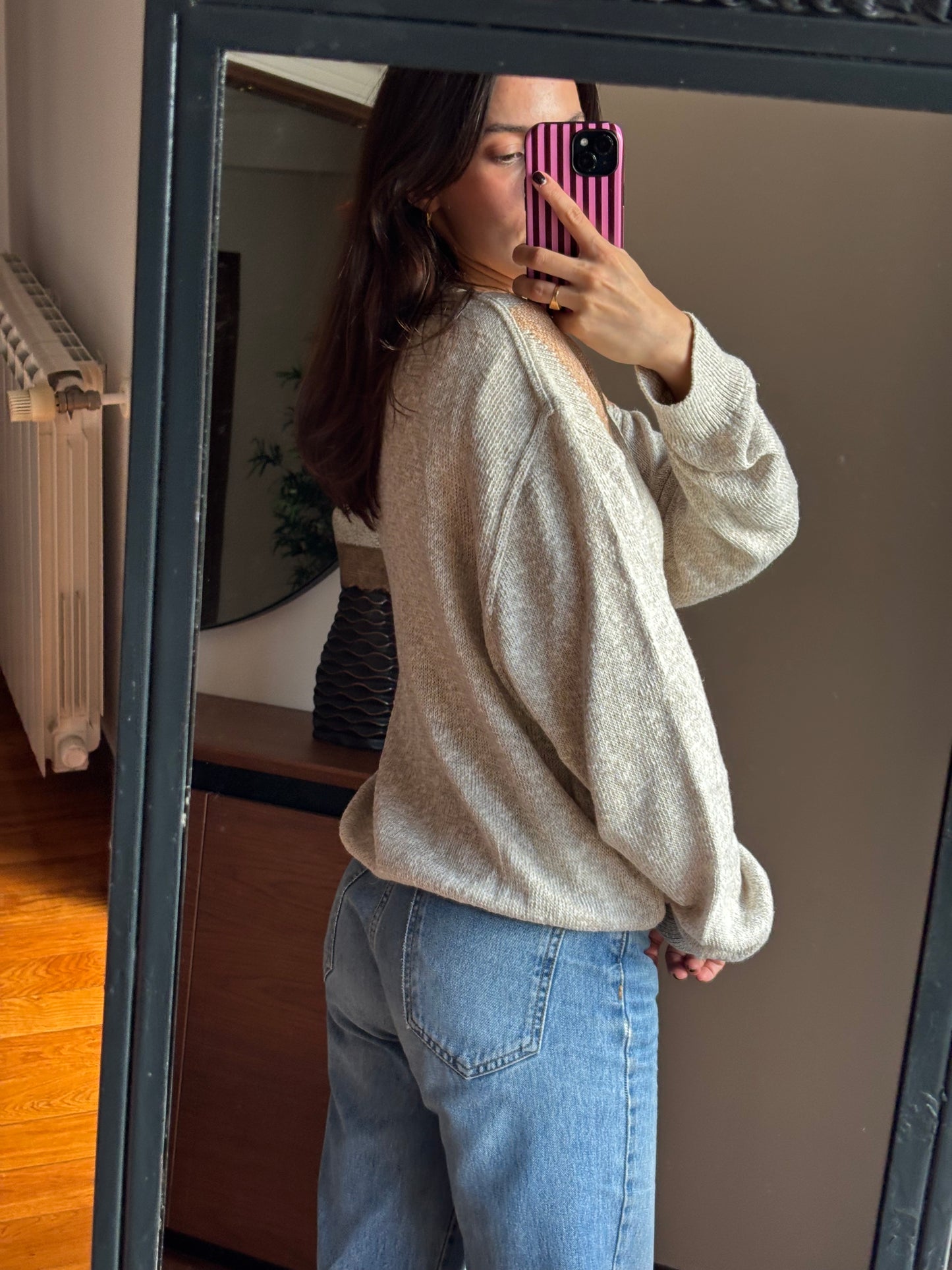 Malha Mistura Linho Seda e Algodão