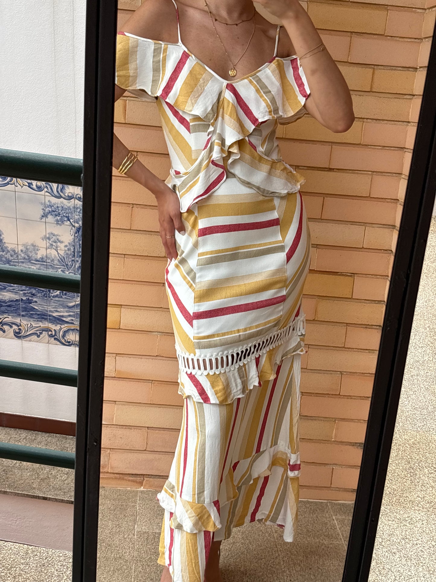 Vestido Maxi Colorido