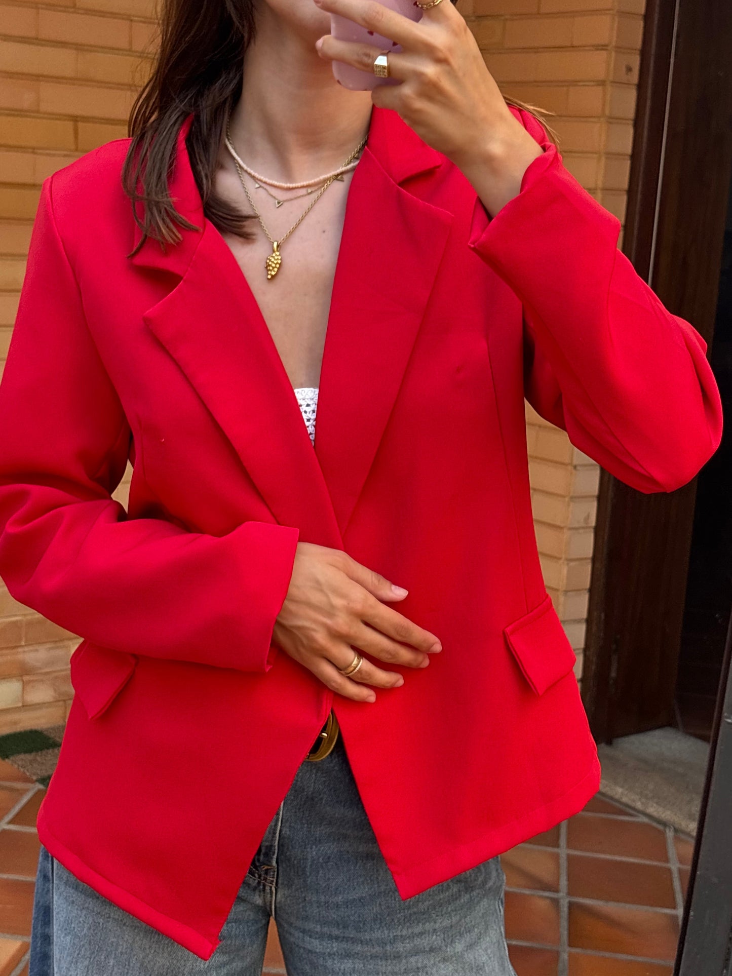 Blazer Vermelho