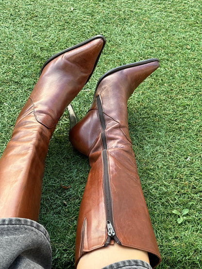 Leather Boots