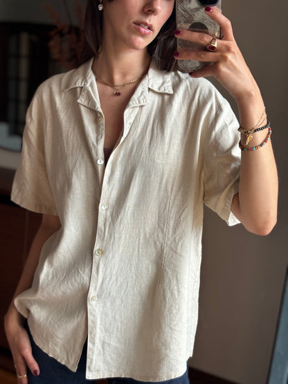 Camisa Linho Vintage Roma