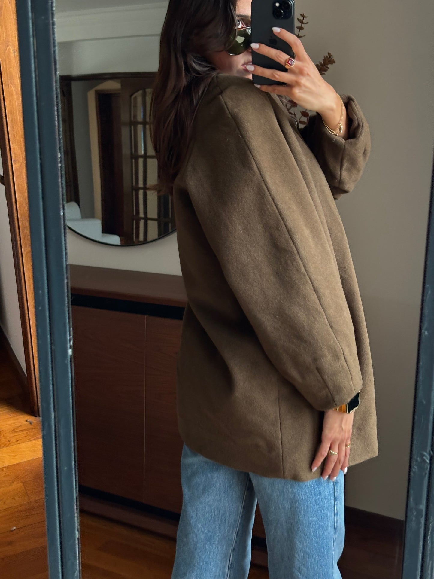 Casaco Vintage Daniel Elise Lã, Alpaca e Angorá