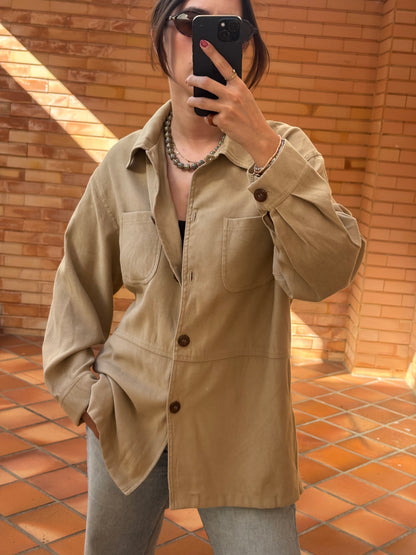 Camisa Bege Vintage