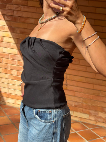 Top Preto Caicai