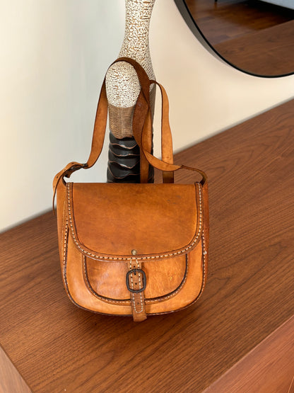 Mala Vintage Camel