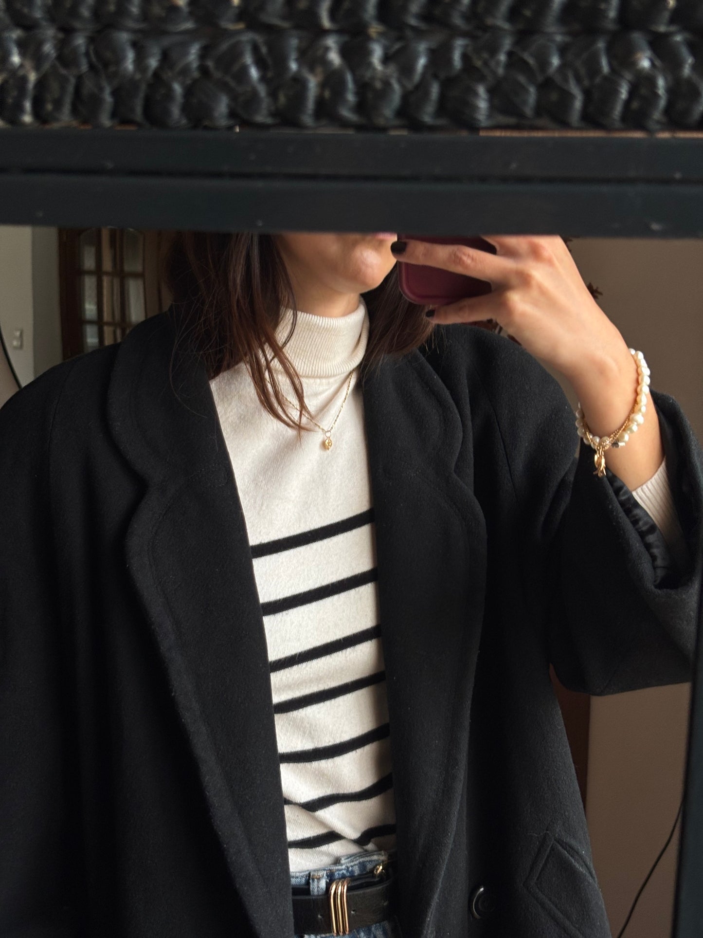 Casaco Cachemira e Lã