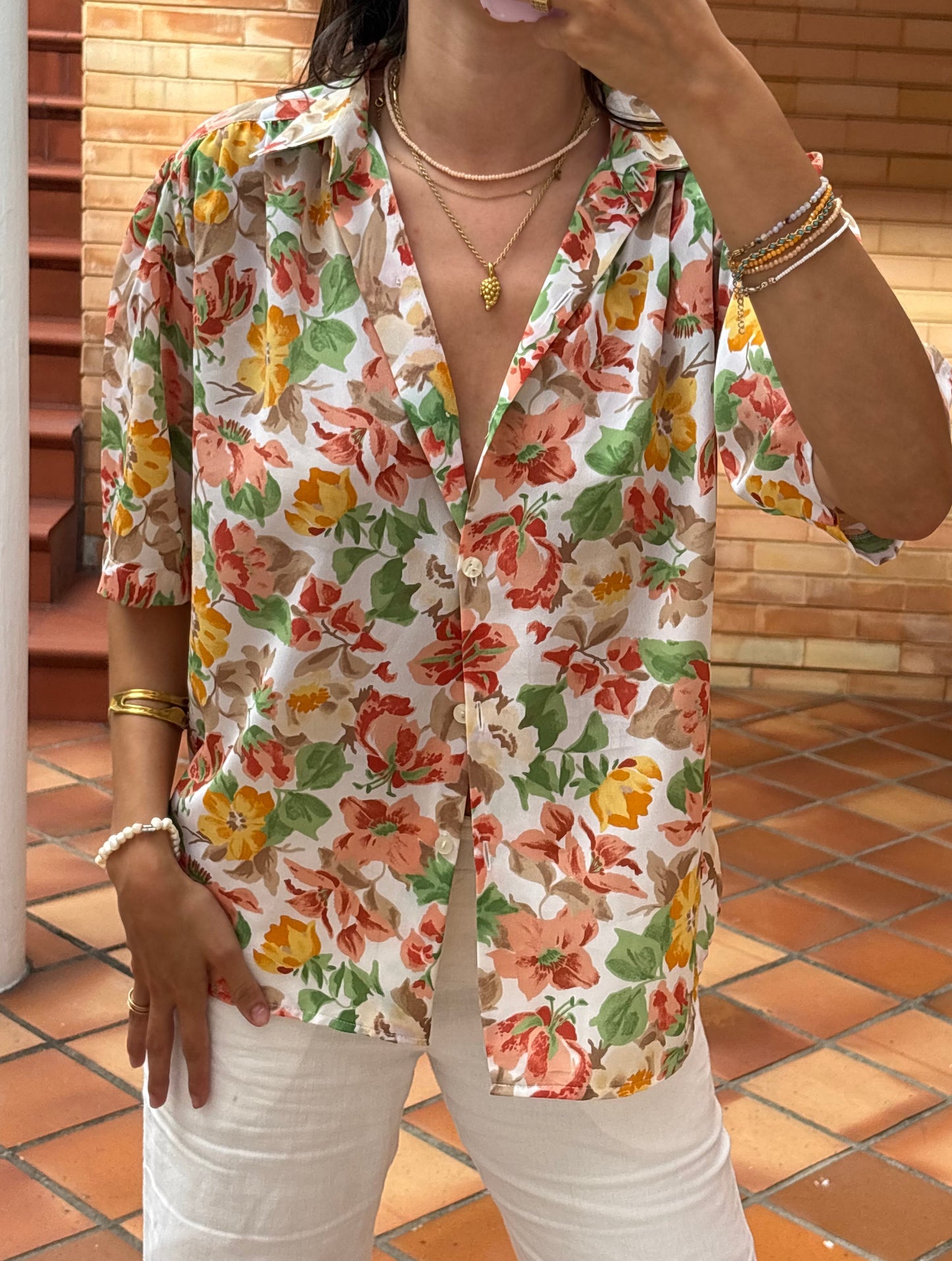 Camisa Estampado Floral