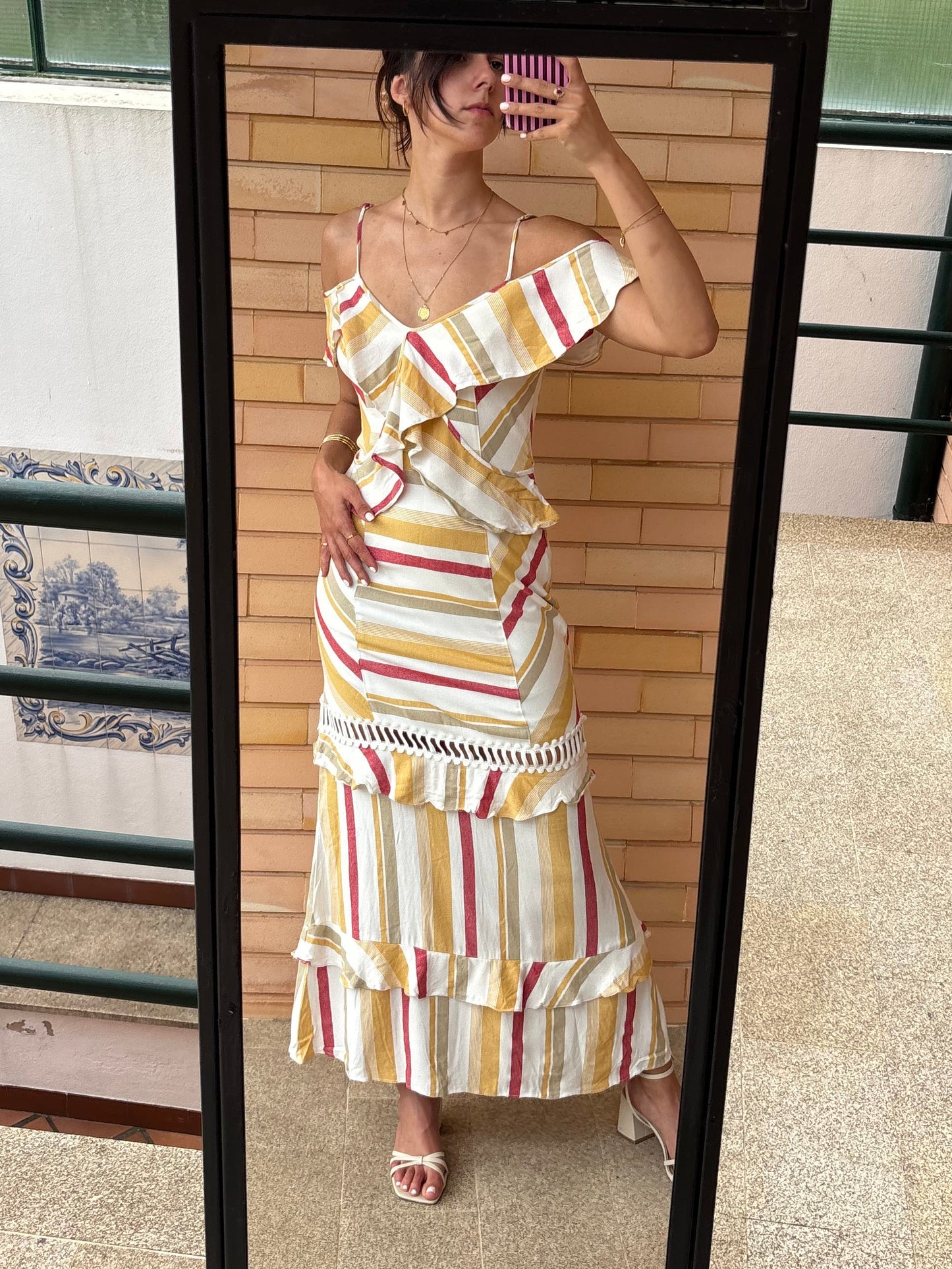 Vestido Maxi Colorido